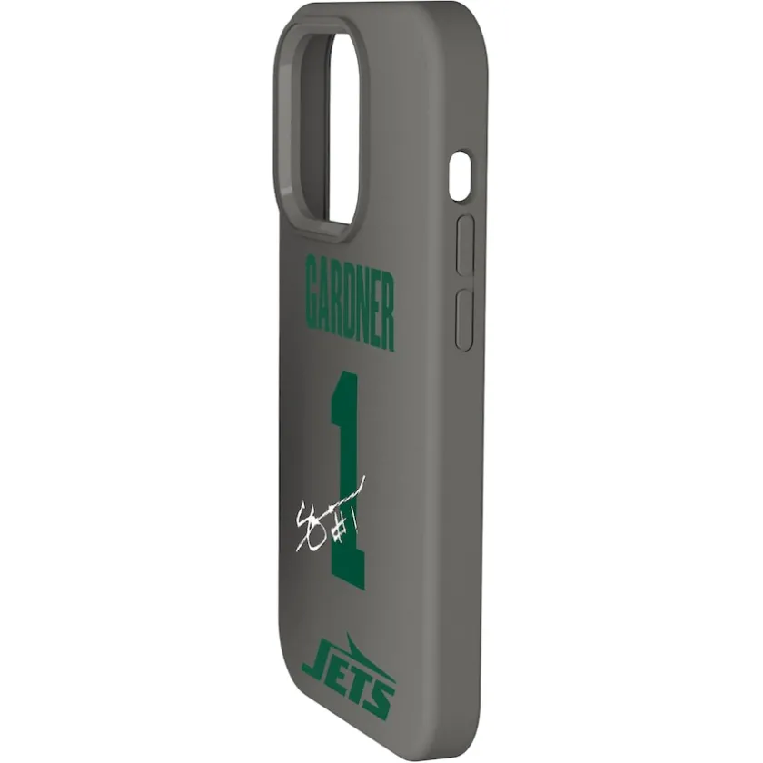Phone Cases|Electronics^New York Jets Keyscaper Ahmad Sauce Gardner Gray Ready Soft Touch IPhone Case