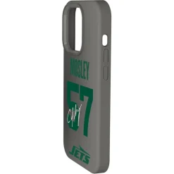 Phone Cases|Electronics^New York Jets Keyscaper C.J. Mosley Gray Ready Soft Touch IPhone Case