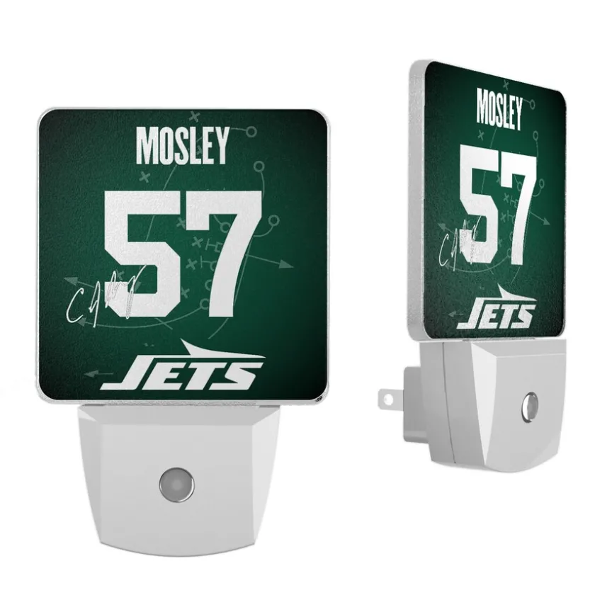 Lighting^New York Jets Keyscaper C.J. Mosley Nightlight 2-Pack