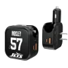 Phone Cases|Electronics^New York Jets Keyscaper C.J. Mosley Ready 2-in-1 USB Charger