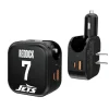 Phone Cases|Electronics^New York Jets Keyscaper Haason Reddick Ready 2-in-1 USB Charger