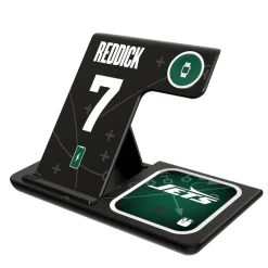 Phone Cases|Electronics^New York Jets Keyscaper Haason Reddick Ready 3-in-1 Charging Station