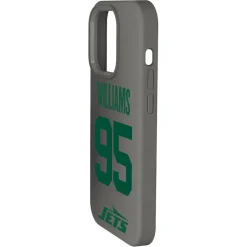 Phone Cases|Electronics^New York Jets Keyscaper Quinnen Williams Gray Ready Soft Touch IPhone Case