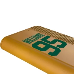 Phone Cases|Electronics^New York Jets Keyscaper Quinnen Williams Brown Folio IPhone Case