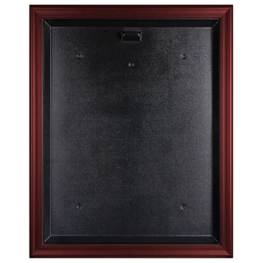 Display Cases^New York Jets Mahogany Framed Jersey Case