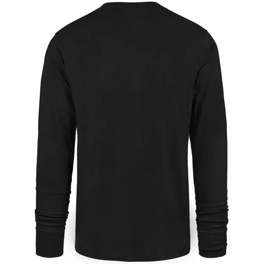 Long Sleeved^New York Jets Men's '47 Black Premier Franklin Long Sleeve T-Shirt