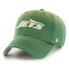 Hats|Men^New York Jets Men's '47 Green Dusted Relaxed Clean Up Adjustable Hat