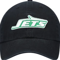 Adjustable^New York Jets Men's '47 Black Clean Up Legacy Adjustable Hat