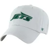 Hats|Men^New York Jets Men's '47 Gray Team Clean Up Adjustable Hat