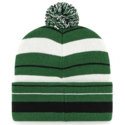 Knit^New York Jets Men's '47 Green Powerline Cuffed Knit Hat With Pom
