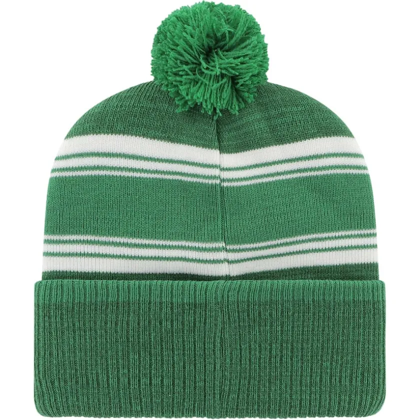 Knit^New York Jets Men's '47 Green Fadeout Cuffed Knit Hat With Pom