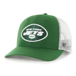 Hats|Men^New York Jets Men's '47 Green Adjustable Trucker Hat