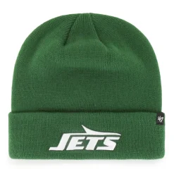 Hats|Men^New York Jets Men's '47 Green Primary Cuffed Knit Hat