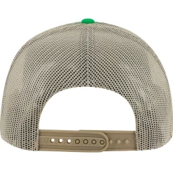 Adjustable^New York Jets Men's '47 Kelly Green/Natural Campscape Relaxed Trucker Adjustable Hat