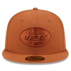 Fitted^New York Jets Men's New Era Brown Color Pack 59FIFTY Fitted Hat