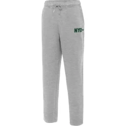 Shorts & Pants^New York Jets Men's Antigua Heather Gray Victory Sweatpants