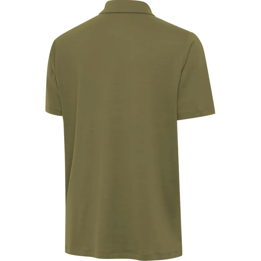 Polos^New York Jets Men's Antigua Olive Reprocess Polo