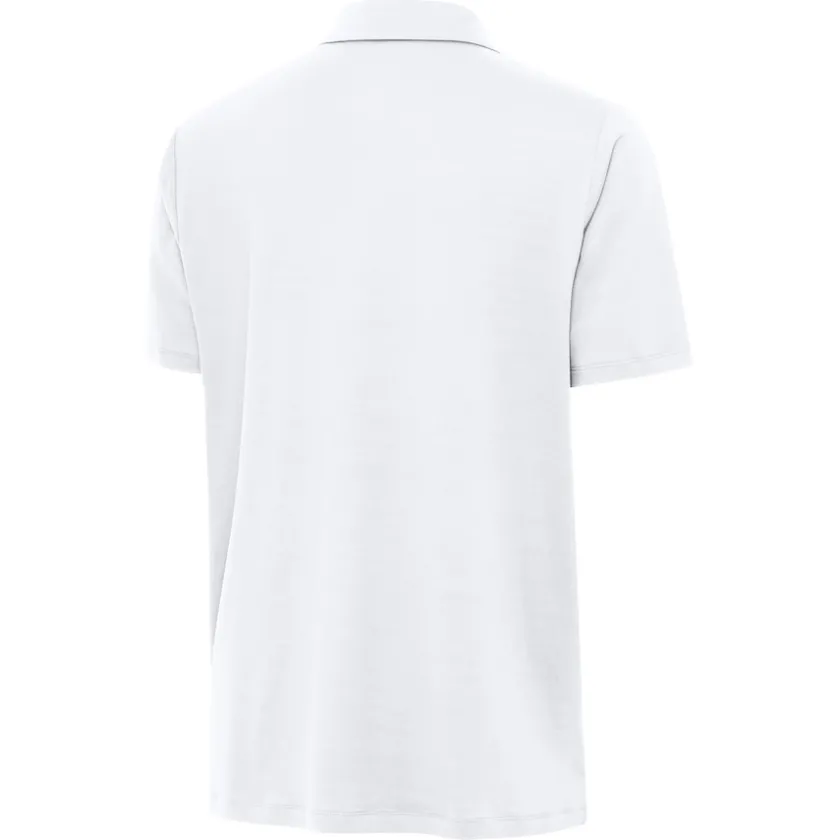 Polos^New York Jets Men's Antigua White Reprocess Polo