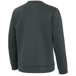 Jackets^New York Jets Men's Antigua Pewter Relevant Lightweight Pullover Sweatshirt