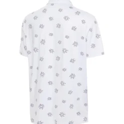 Polos^New York Jets Men's Antigua White Fireworks Polo