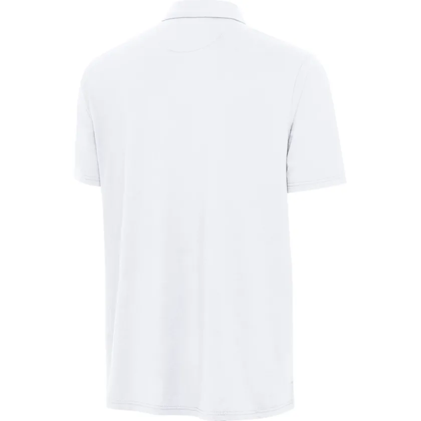 Polos^New York Jets Men's Antigua White Era Polo