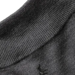 Sweaters & Dress Shirts|Sweatshirts & Fleece^New York Jets Men's Charles Tyrwhitt Gray Merino Quarter-Zip Pullover Sweater