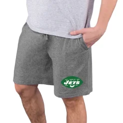 Underwear & Sleepwear^New York Jets Men's Concepts Sport Charcoal Quest Knit Jam Shorts
