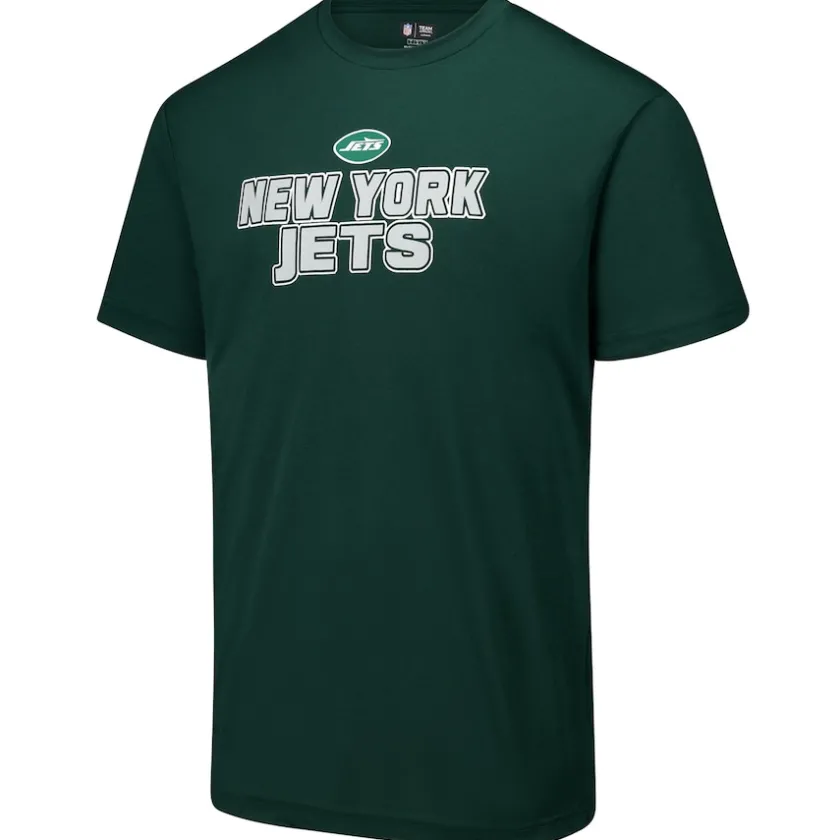 Underwear & Sleepwear^New York Jets Men's Concepts Sport Green/Black Vector T-Shirt & Flannel Pants Sleep Set