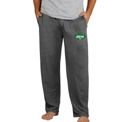 Shorts & Pants^New York Jets Men's Concepts Sport Charcoal Retro Quest Knit Pants