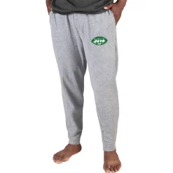 Shorts & Pants^New York Jets Men's Concepts Sport Gray Throwback Logo Mainstream Cuffed Terry Pants