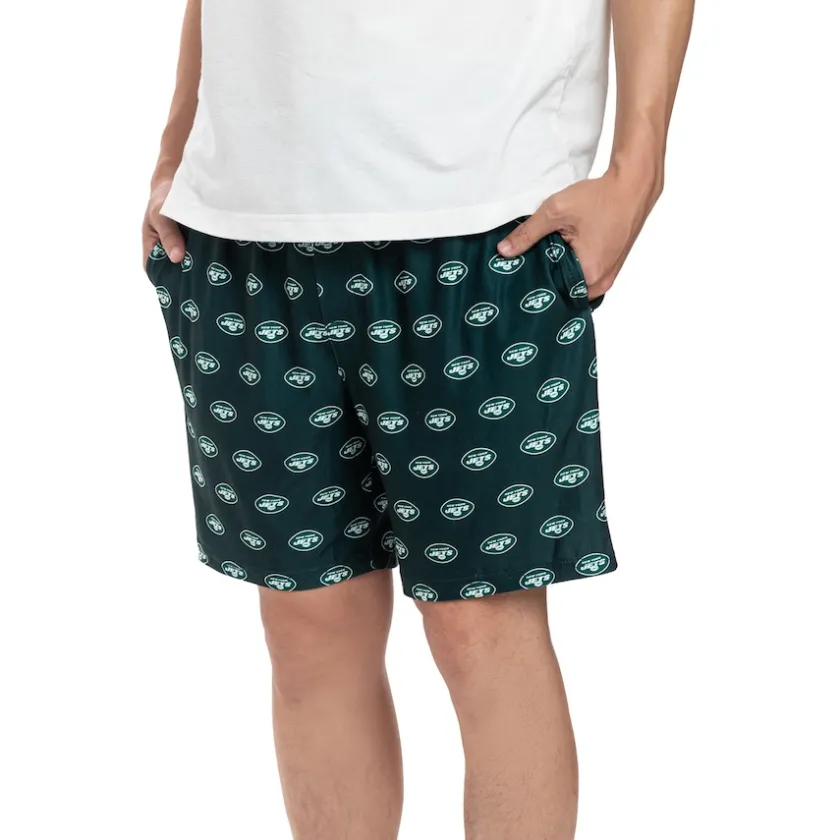 Shorts & Pants^New York Jets Men's Concepts Sport Green Gauge Jam Two-Pack Shorts Set