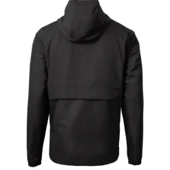 Jackets^New York Jets Men's Cutter & Buck Black Primary Logo Charter Eco Recycled Half-Zip Anorak Jacket