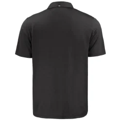 Polos^New York Jets Men's Cutter & Buck Black Helmet Coastline Epic Comfort Eco Recycled Polo