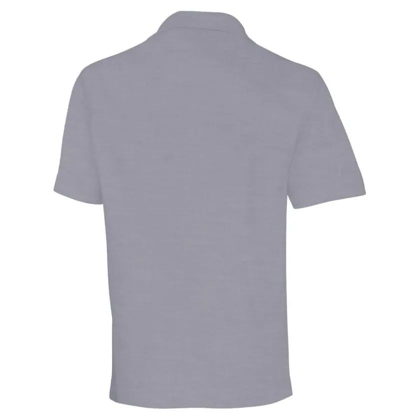 Sweaters & Dress Shirts^New York Jets Men's Cutter & Buck Charcoal Throwback Logo Big & Tall Stretch Oxford Button-Down Short Sleeve Shirt