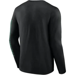 Big & Tall^New York Jets Men's Fanatics Black Big & Tall Vision Long Sleeve T-Shirt