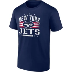 T-Shirts|Men^New York Jets Men's Fanatics Navy Americana T-Shirt
