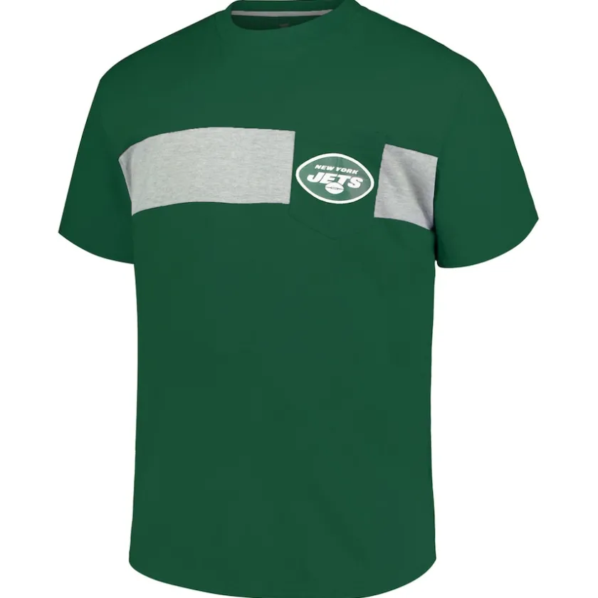 Big & Tall^New York Jets Men's Fanatics Aaron Rodgers Green Big & Tall T-Shirt