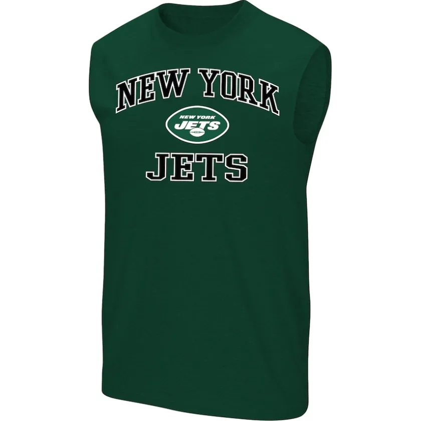 Big & Tall|Tank Tops^New York Jets Men's Fanatics Aaron Rodgers Green Big & Tall Muscle Tank Top