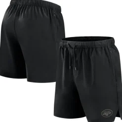 Shorts & Pants^New York Jets Men's Fanatics Black Front Office Woven Shorts