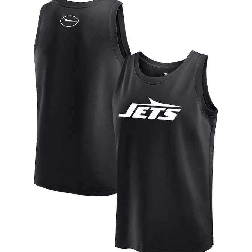 Tank Tops^New York Jets Men's Fanatics Black Elements Tank Top