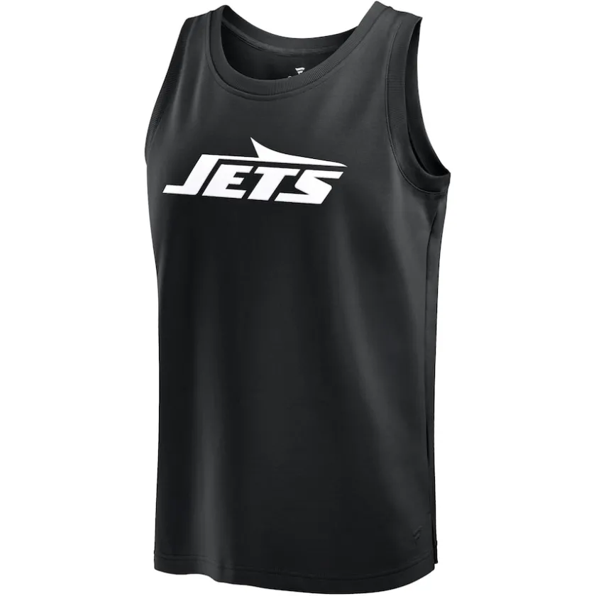 Tank Tops^New York Jets Men's Fanatics Black Elements Tank Top