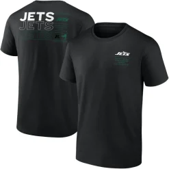 T-Shirts|Men^New York Jets Men's Fanatics Black Repeat Stats T-Shirt