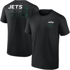 T-Shirts|Men^New York Jets Men's Fanatics Black Repeat Stats T-Shirt