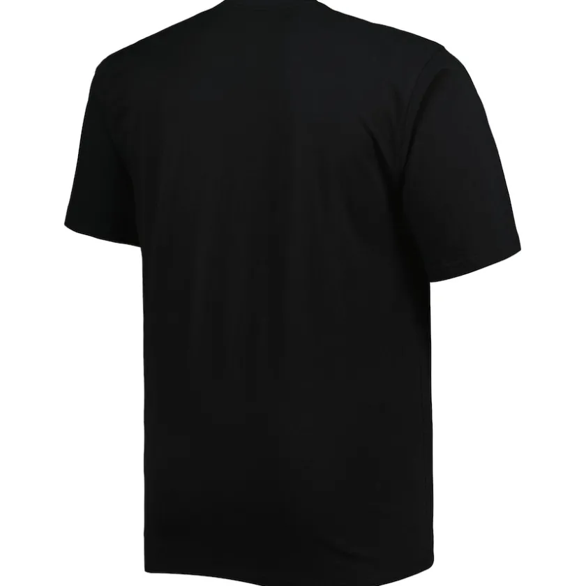 Big & Tall^New York Jets Men's Fanatics Black Big & Tall Color Pop T-Shirt
