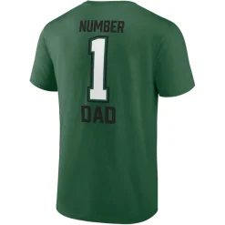 Big & Tall^New York Jets Men's Fanatics Green Green #1 Dad T-Shirt