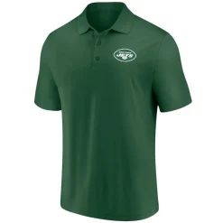 Polos^New York Jets Men's Fanatics Green Component Polo