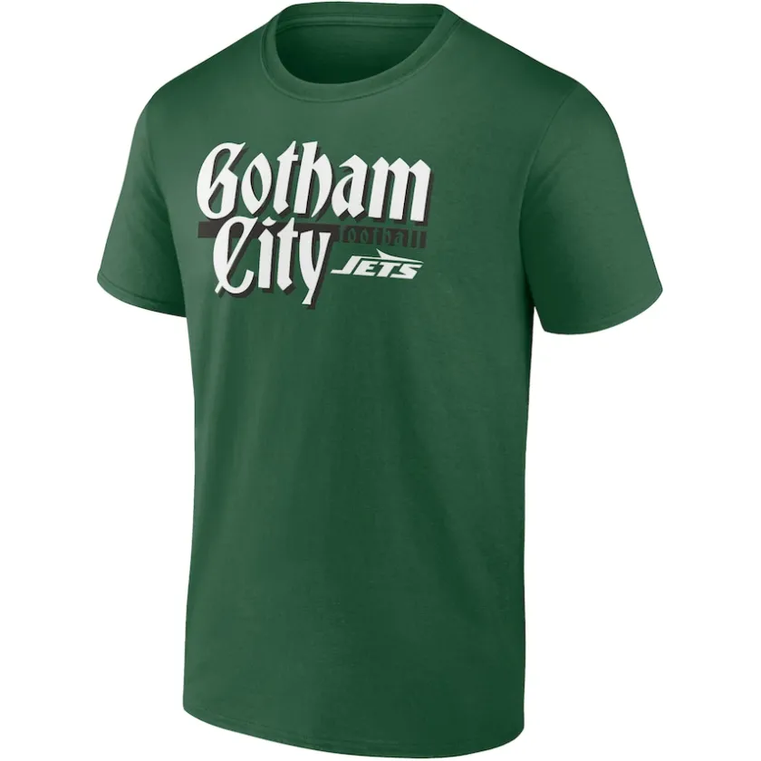T-Shirts|Men^New York Jets Men's Fanatics Green Hometown Offensive Drive T-Shirt