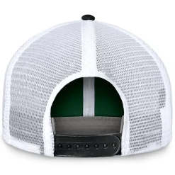 Hats|Men^New York Jets Men's Fanatics Green/Black Bench Trucker Adjustable Hat
