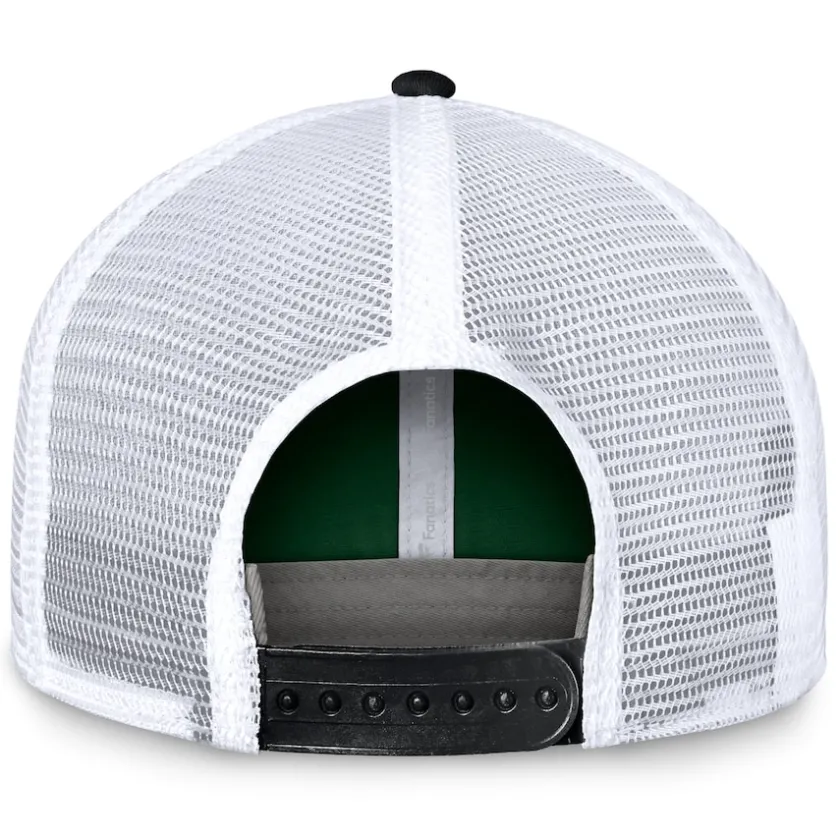 Hats|Men^New York Jets Men's Fanatics Green/Black Bench Trucker Adjustable Hat