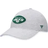 Hats|Men^New York Jets Men's Fanatics Heather Gray Adjustable Hat